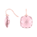 Rosév. S. Ohrring Quarz-Glas Facettiert Farbe11
