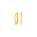 8kt. Gold Kreolen oval