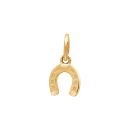 Siersbøl 8kt. Anhänger/Charm Hufeisen 6mm