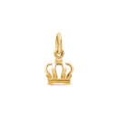 Siersbøl 14kt. Anhänger/Charm Krone 7mm