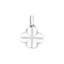 Siersbøl Silber Rhod. Anhänger/Charm Kleeblatt