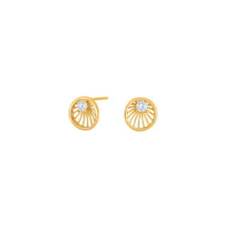 8kt. Gold Ohrringe