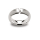 925/- Ring matt., dia. 0,03CT W-SI