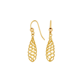 8kt. Gold Ohrringe