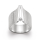 925/ - Ring matt./Gebüstet/Poliert, Dia. 0,02ct W-SI