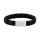 SONArmband schwarzes Kalbsleder 19cm