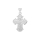 Rhod. Silber Dagmarkreuz Aposteln 24mm