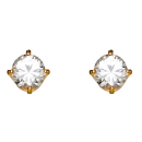 Zirkonia, 2  mm 14 Karat, Verschluss VG