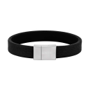 SONArmband schwarzes Kalbsleder 19cm