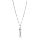 Rhod. Silberanhänger "I" 12mm