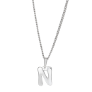 Rhod. Silberanhänger "N" 12mm