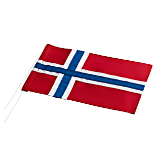 Norwegische Flagge für 40 cm - 10x16 cm