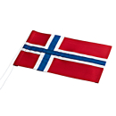 Norwegische Flagge für 40 cm - 10x16 cm