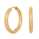 14kt. Goldohrringe 20mm