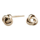 8kt. Goldohrringe Knoten