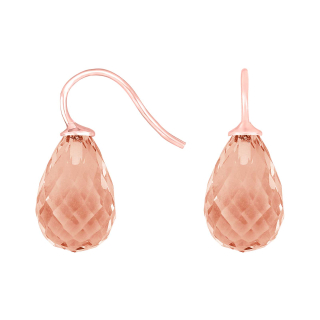 Rosév S. Ohrring Quarz-Glas Facettiert Farbe12