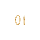 14kt. Goldohrringe 12mm