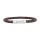 SON Armband dunkelbraunes Kalbsleder 19cm 19