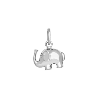 Rhod. Silberanhänger Elefant 11mm