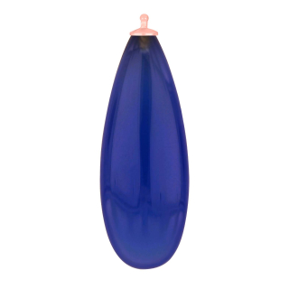 Böhm. Quarz-Glas Tropfen Farbe39 -rvg - Stück