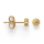 750/- Ohrstecker matt., Brillanten 0,06ct W-SI