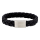 SONArmband schwarzes Kalbsleder 19cm 19