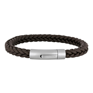 SON Armband dkbraunes Kalbsleder 19cm 19