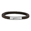 SON Armband dkbraunes Kalbsleder 19cm 19