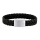 SONArmband schwarzes Kalbsleder 19cm 19