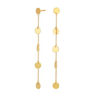 8kt. Gold Ohrringe
