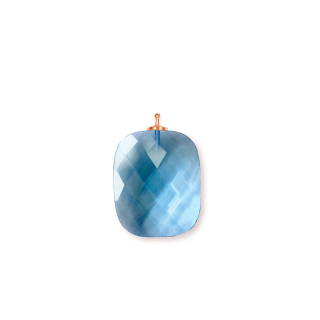 Quarz-Glas Facettiert Farbe36 - rvg - Stück