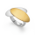 925/- Ring, Teil vg., rho. matt.