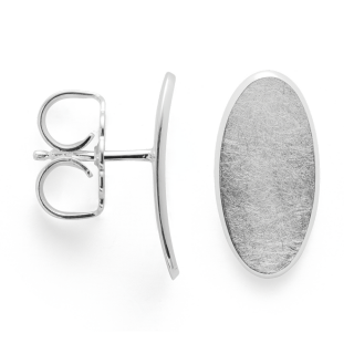 925/- Ohrstecker Kratzmatt