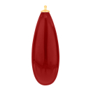 Böhm. Quarz-Glas Tropfen Farbe16 - vg - Stück