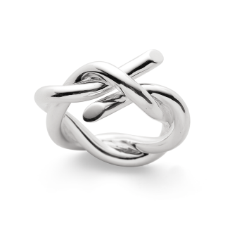 925/- Ring, rho. Poliert