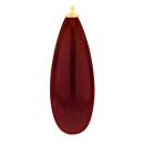 Böhm. Quarz-Glas Tropfen Farbe30 - vg - Stück