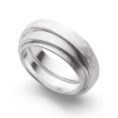 925/- Ring Kratzmatt