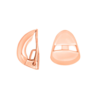 Roséverg. Silber system-Clips Eva 15x13mm