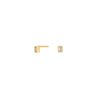 8kt. goldohrringe m/cz
