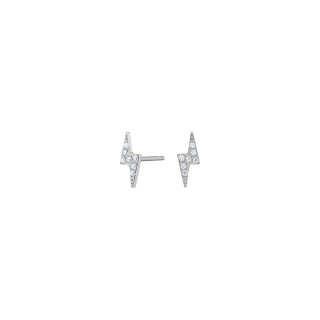 Titanium Ohrstecker Blitz m. cz