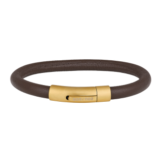 SON Armband braunes Kalbsleder 23cm 12mm 23