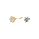 Siersbøl 14kt. Afrodite Ohrstecker 0.30ct WSI
