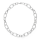 925/- Collier matt., 50cm