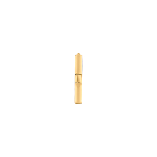 SON Stahl Creolen IP gold 13,5mm 1 Stück