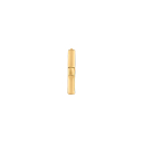 SON Stahl Creolen IP gold 13,5mm 1 Stück