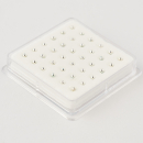 Nasen piercing Silber 2mm Kugel 36 stk