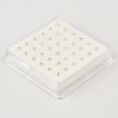 Nasen piercing verg. Silber 2mm crystal 36 stk