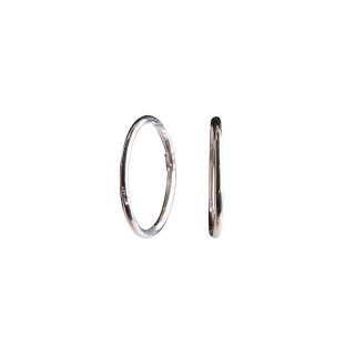 Silber Creolen 12mm