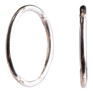 Silber Creolen 10mm