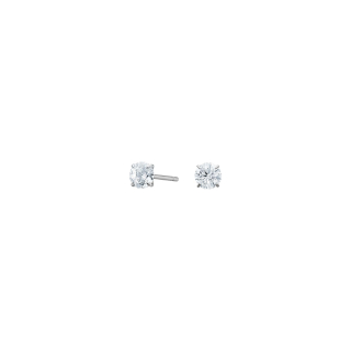 Titanium Ohrstecker 4mm cz